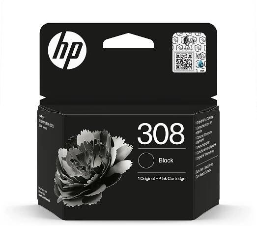 HP 7FP21UE, HP 308, black, 160str. | ExaSoft.cz