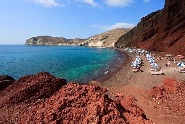 Red beach