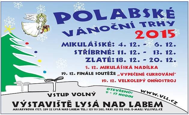 18. – 20.12 • ZLATÉ TRHY – Výstaviště Lysá nad Labem • vstup zdarma