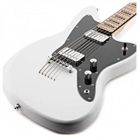 G4M 638 Baritone Electric Guitar, White - Nearly New