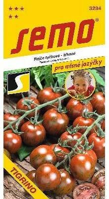 Rajče tyčkové TIGRINO žíhané zelenočervené, KOLEKCE PRO MLSNÉ JAZÝČKY