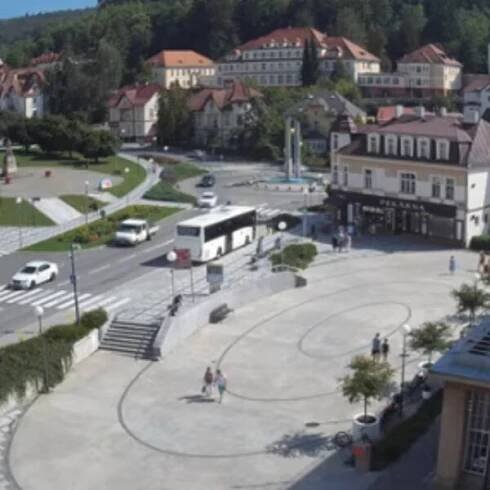 Kamera Luhačovice náměstí 28. října