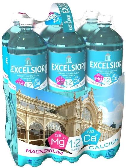 Excelsior Minerální voda neperlivá (6×1,5l)