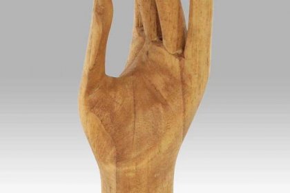 Dřevěná ruka na prstýnky TAKSU39 č.2
