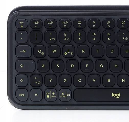 Logitech Pop Icon Keys bezdrátová klávesnice QWERTZ DE Rozložení kláves DE (qwertz)