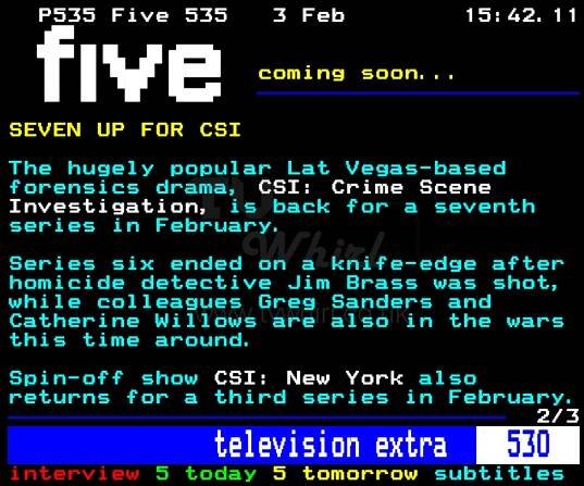 TV Whirl - 5Text