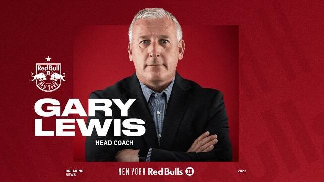 New York Red Bulls II Name Gary Lewis Head Coach