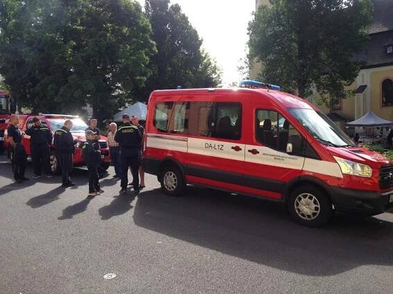 Městské oslavy a oslavy 155 let Sboru dobrovolných hasičů
