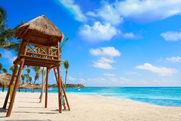 Pláž Playa Akumal