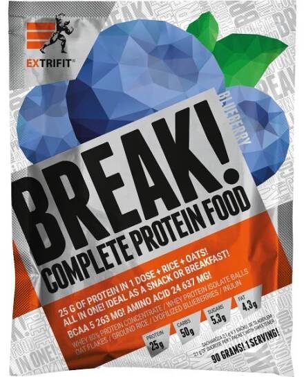 Extrifit Protein Break! - 90 g, čokoláda