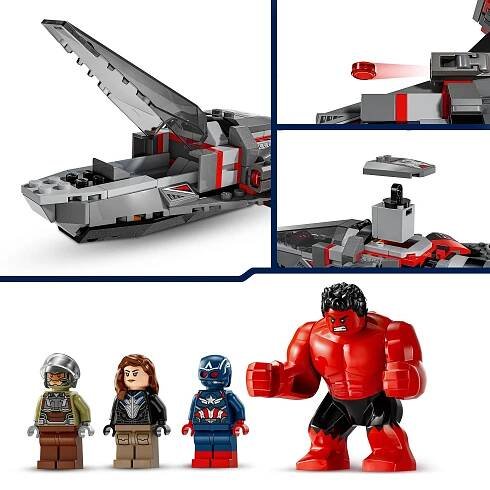 LEGO Marvel 76292 Souboj Kapitán Amerika vs. Red Hulk
