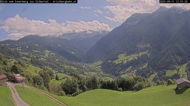 Innerberg: Blick von - ins Silbertal