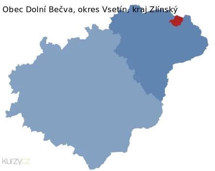 Dolní Bečva v kraji Zlínský