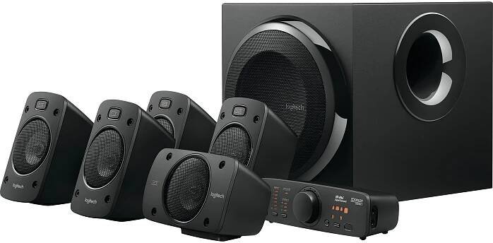 Logitech Z906 5.1 zvukový systém, 500W, černý