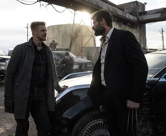Logan: Wolverine - Z filmu - Boyd Holbrook, Hugh Jackman