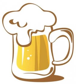 Pivní hrnek — Stock obrázek