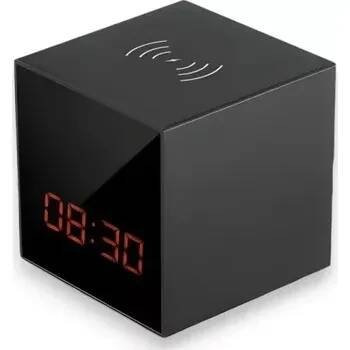 Skrytá WiFi kamera v budíku s bezdrátovým nabíjením - H200