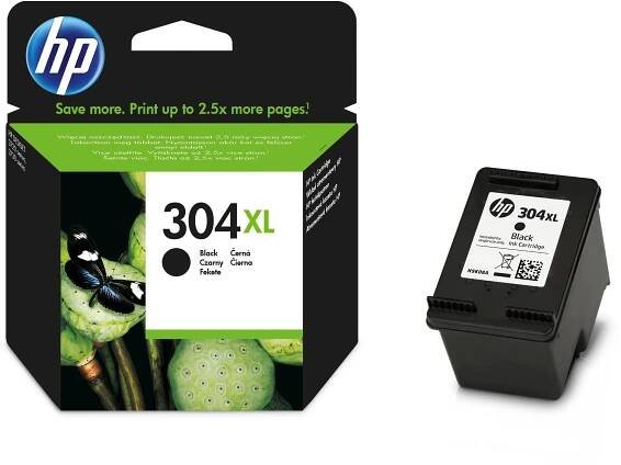 HP N9K08AE č. 304XL černá