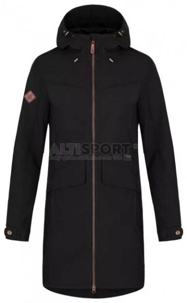 Dámský softshellový kabát LOAP LAONA SFW2301 ČERNÁ velikost: XS