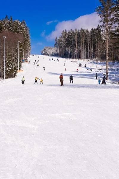 Ski areál Lipno - Kramolín - ubytování, počasí, online webkamera, otevírací doba, akce