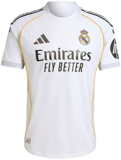 Pánský dres s krátkým rukávem adidas Real Madrid 2025/26, zápasový/domácí