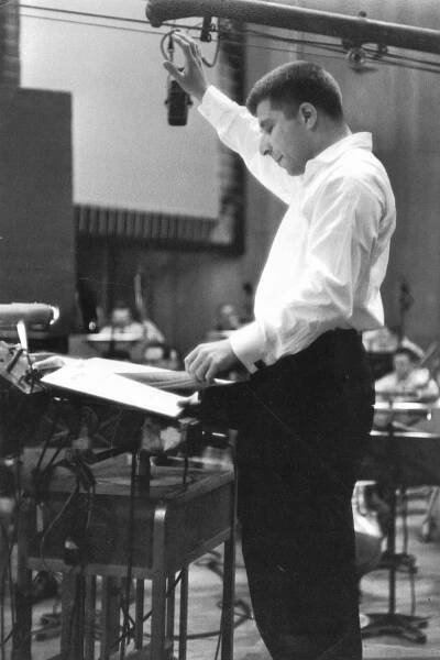 Elmer Bernstein : GALLERY - In the Studio 
