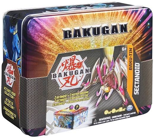 Spin Master 6062756 plechový box s Bakuganem S4
