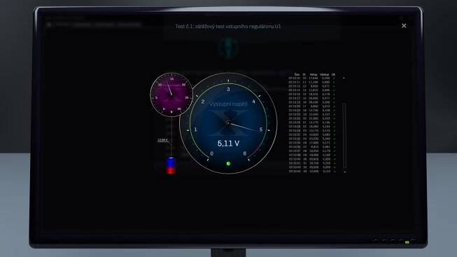 SoftX SCADA controller - použití jako testovací diagnostický nástroj ve výrobě elektronického zařízení
