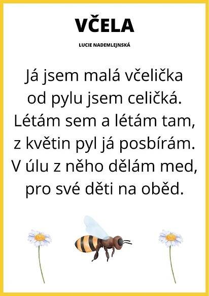 a bee flying in the air next to a flower with words below it that read, veela