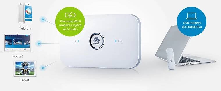 O2 mobilní internet - možnosti zapojení