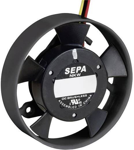 SEPA LF_40B12 axiální ventilátor, 12 V/DC, 152 l/min, (Ø x v) 40 mm x 10 mm, 5040B2001