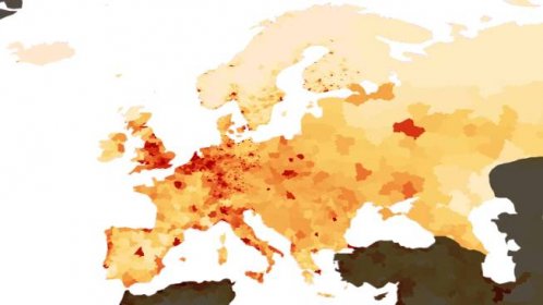 Evropské země podle počtu obyvatel - wiki7.org