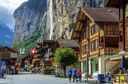 Lauterbrunnen: jedinečná oblast Švýcarska