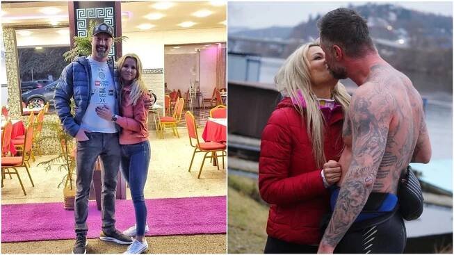 Rozvádějící se Petr Vágner má už za manželku náhradu. Volné chvíle tráví s touto blonďatou kráskou