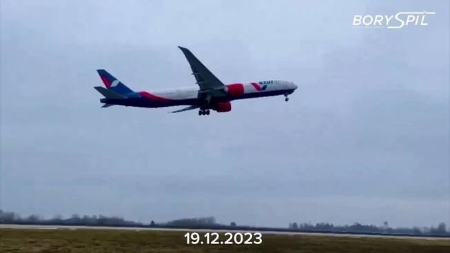 Video: Ukrajina testuje obnovení letů na mezinárodní letiště Boryspil