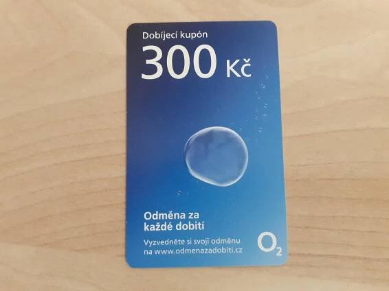 Dobíjecí kupón