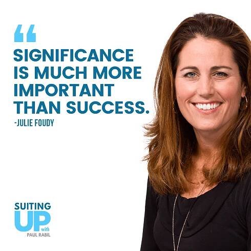 Julie Foudy: USA Soccer Captain and Author – Suiting Up Podcast with Paul Rabil