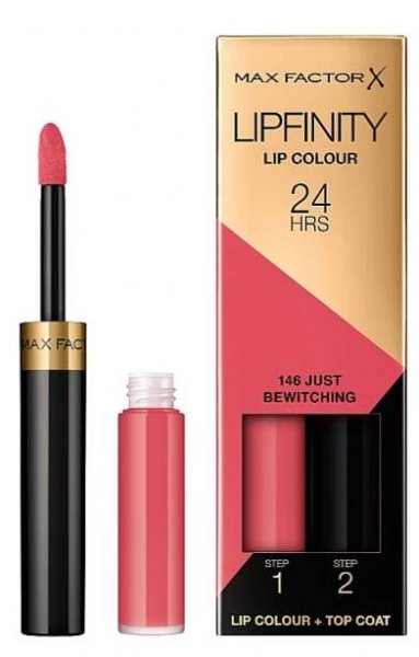 Max Factor Lipfinity dlouhotrvající tekutá rtěnka 24h, 2,3ml+1,9g Rozbaleno
