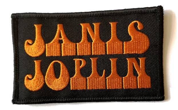 Official Band Merch | Janis Joplin - Logo Woven Patch