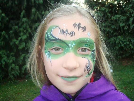 Malování dětí Opava, na obličej, na tělo, tetování, facepainting, bodypainting, Opava, Ostrava