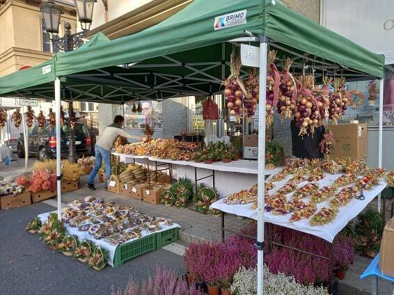 Hořovice provoněla cibule: lidé na jarmarku kupovali copy i marmeládu