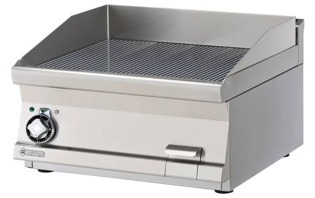 Grilovací deska 60x45 elektrická rýhovaná bez podestavby 400 V 