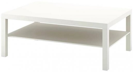 LACK Konferenční stolek, bílá, 118x78 cm - IKEA