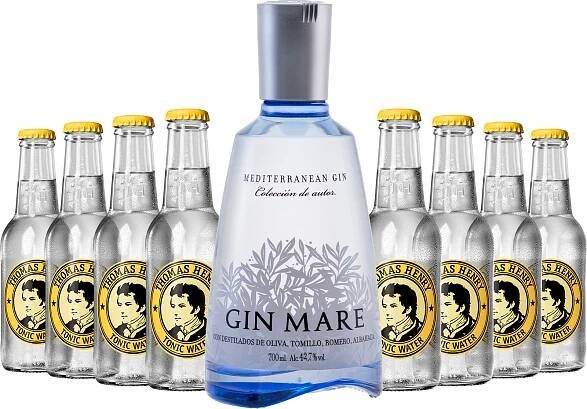 Set Gin Mare + 8x Thomas Henry Tonic Water - Výhodné sety | Svet nápojov