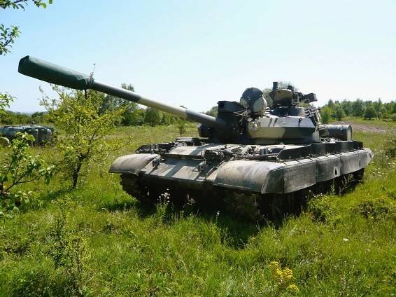 Řízení bojového tanku T55