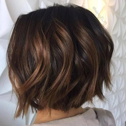 60 Chocolate Brown Hair Color Ideas for Brunettes #chocolatebrownhair | Rich brown hair, Haircut for thick hair, Thick hair styles