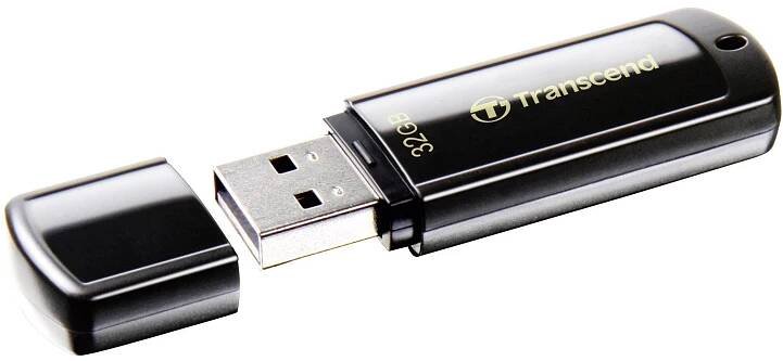 USB Flash Disk Transcend JetFlash 350 32GB, černý | OnlineShop.cz