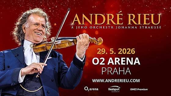 Houslista André Rieu v O2 areně