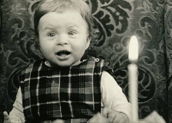 1973:  Poslední fotografie dcery před emigrací.