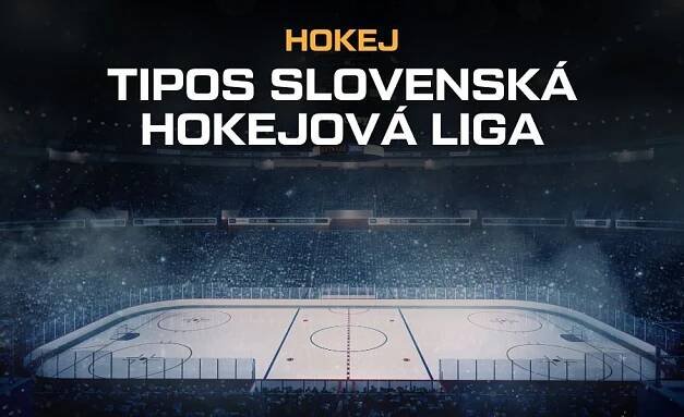 Tipos slovenská hokejová liga 2025/26 – program, tabuľka, tímy, formát súťaže, live prenos